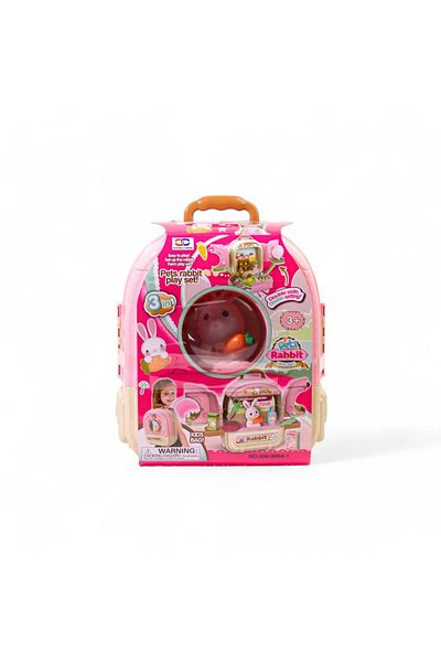 SUNDUS Pet Rabbit Play Set 3-in-1 Children's Bag