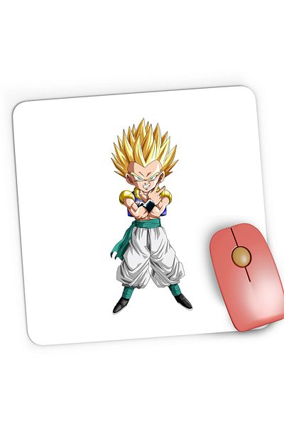 OEM Mousepad Gaming Dragon Ball Z Goku War Soldat Anime, 21x19 cm