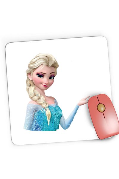 OEM Mousepad Gaming Regina Zapezii Elsa Frozen Cartoon, 21x19 cm