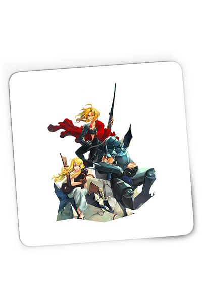 OEM Mousepad Gaming Fullmetal Alchemist All Team Gang, 21x19 cm