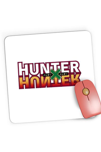 OEM Mousepad Gaming Logo Hunter x Hunter Anime Manga, 21x19 cm