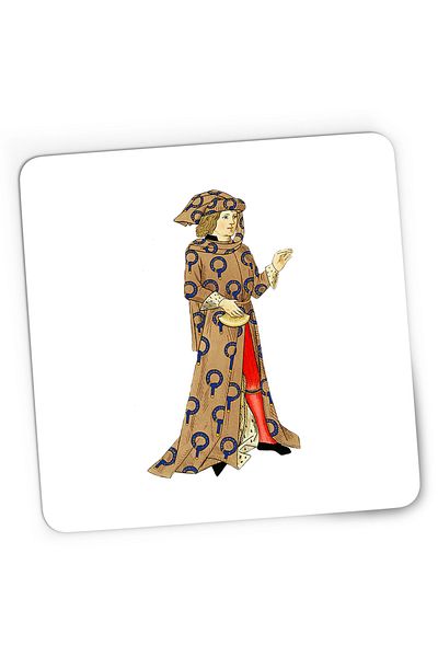 OEM Mousepad Gaming Age of Empires Middle Ages Noble Costume, 21x19 cm