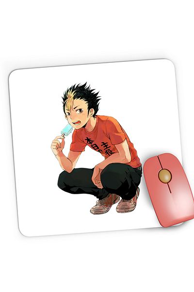 OEM Gaming Mousepad Haikyuu Nishinoya Yuu Volleyball Ice Cream Haikyu!!, 21x19 cm