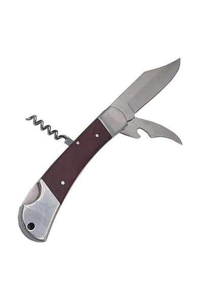 dalimag Cuțit de buzunar cu 3 funcții, Dalimag, ascuțit, cu husă, 23 cm