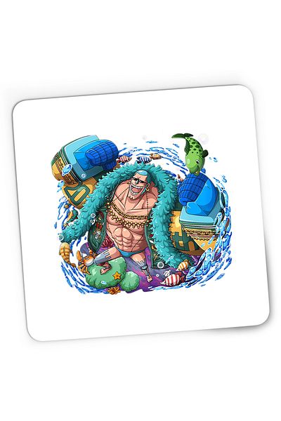 OEM Mousepad Gaming One Piece Franky Dulgher Iron Man Party, 21x19 cm