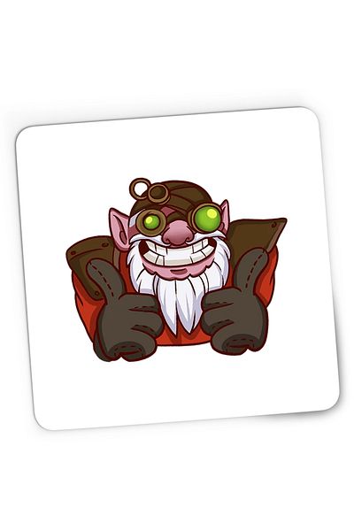 OEM Mousepad Gaming Defense of the Ancients Dota 2 Badass Hero, 21x19 cm