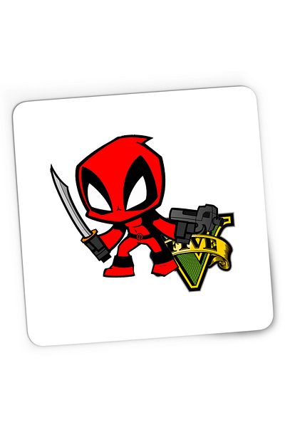 OEM Mousepad Gaming Deadpool GTA5 Baby Ninja, 21x19 cm