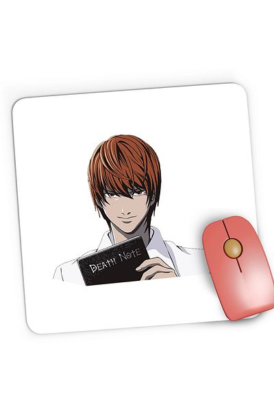 OEM Death Note Kira Light Yagami Killer Ispita Gaming Mousepad, 21x19 cm
