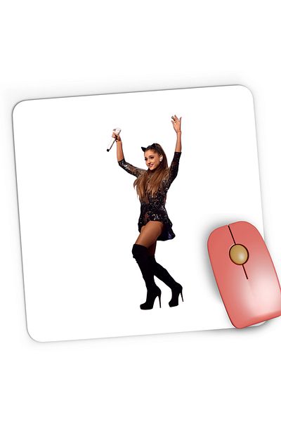 OEM Mousepad Gaming Ariana Grande Positions Merch Cloud, 21x19 cm