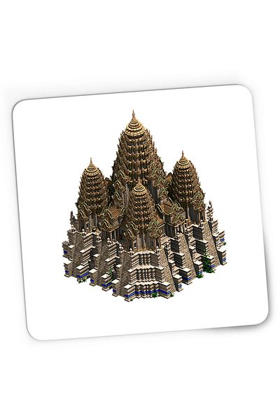 OEM Mousepad Gaming Age of Empires Rise of Rajas Prambanan Cladire Asia Templu, 21x19 cm