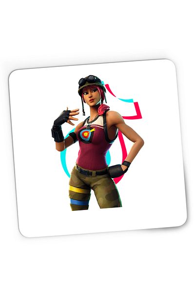 OEM Mousepad Gaming Bullseye Fortnite Tiktok Batle Royale, 21x19 cm