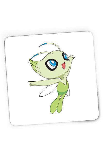 OEM Mousepad Gaming Pokemon Crystal Anime Plus Card, 21x19 cm