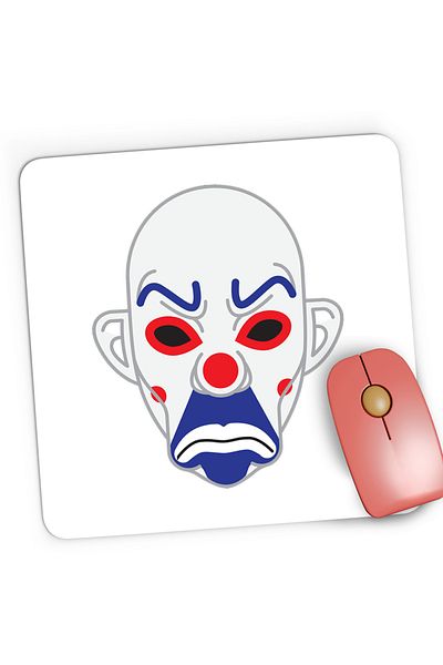 OEM Mousepad Gaming Joker Mask Horror Rebel Hacker Fortnite, 21x19 cm