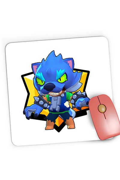 OEM Mousepad Gaming Lobo Werewolf Brawl Stars, 21x19 cm