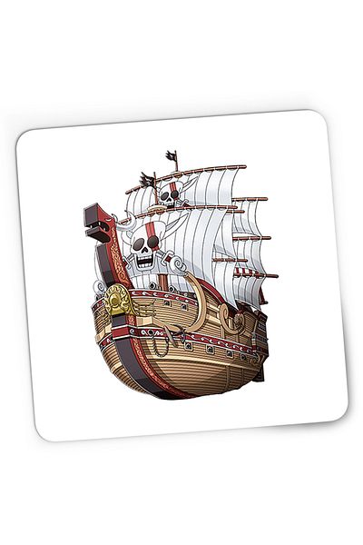 OEM Mousepad Gaming Corabie Pirati One Piece Caraibe Shark, 21x19 cm