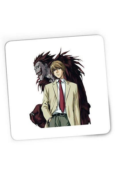 OEM Mousepad Gaming Death Note Light Yagami Takeshi Obata Anime, 21x19 cm