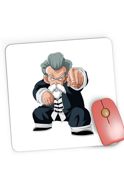 OEM Gaming Mousepad Dragon Ball Z Sensei Master Trainer Anime, 21x19 cm