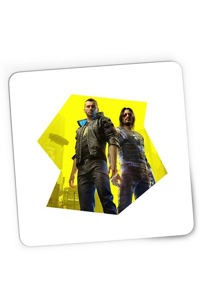 OEM Mousepad Gaming Cyberpunk 2077 Night City California, 21x19 cm