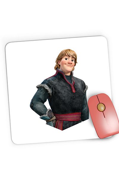 OEM Mousepad Gaming Hans Elsa Frozen Desene Animate, 21x19 cm