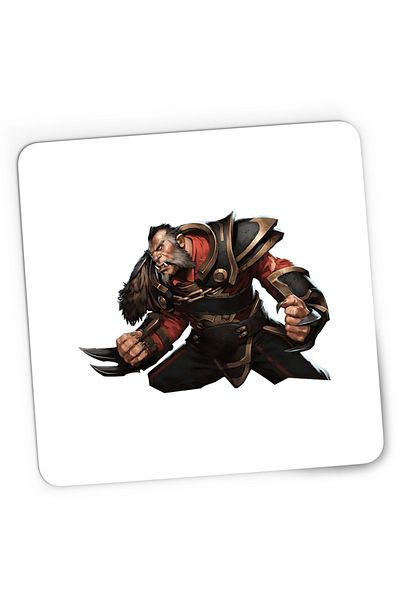 OEM Mousepad Gaming Dota 2 Lycan Wolverine Defense Ancients, 21x19 cm