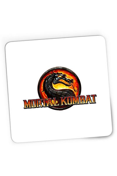 OEM Mousepad Gaming Mortal Kombat Logo Game Xbox 360 Legend Team, 21x19 cm