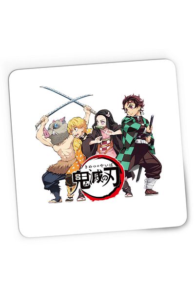 OEM Mousepad Gaming Demon Slayer All Gang Anime, 21x19 cm