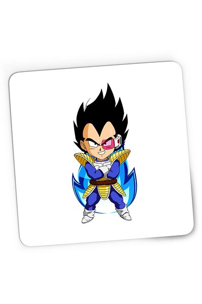 OEM Mousepad Gaming Dragon Ball Z Vegeta Uragan Master, 21x19 cm