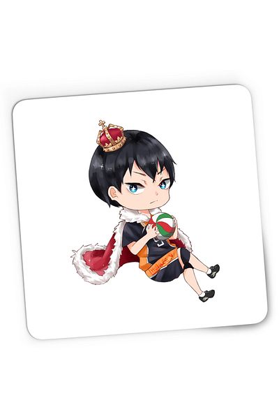 OEM Mousepad Gaming Haikyuu Kageyama Tobio King Volei Haikyu!!, 21x19 cm