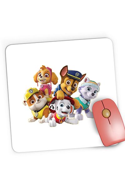 OEM Paw Patrol Gaming Mousepad The Whole Gang Puppies Team, 21x19 cm