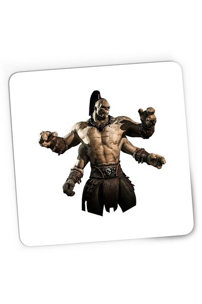 OEM Mousepad Gaming Mortal Kombat Goro Armageddon Sword Game, 21x19 cm