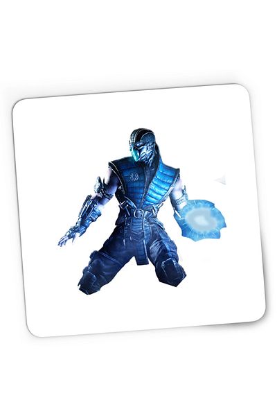 OEM Gaming Mousepad Mortal Kombat Magic Blue Armageddon Team Game, 21x19 cm