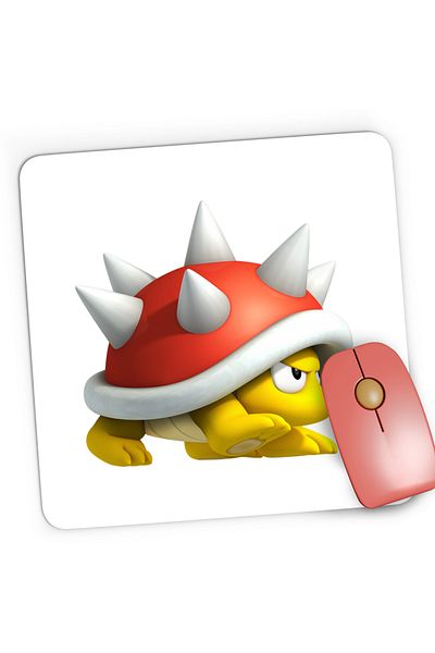 OEM Gaming Mousepad Koopa Super Mario Bros Turtle, 21x19 cm