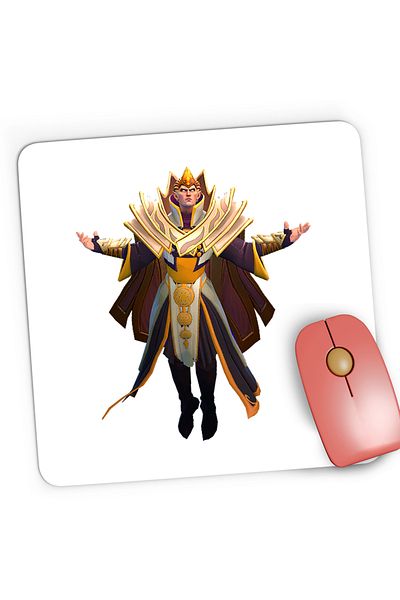 OEM Mousepad Gaming Dota 2 Combo Steam Invoker Hero Dota2, 21x19 cm