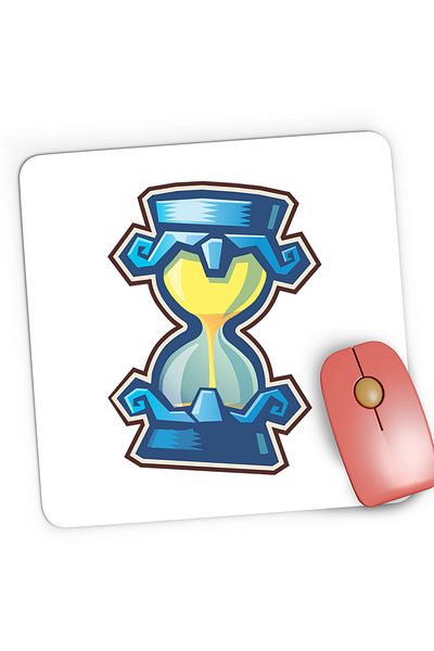 OEM Mousepad Gaming Legend of Zelda Time Clepsidra Timp, 21x19 cm