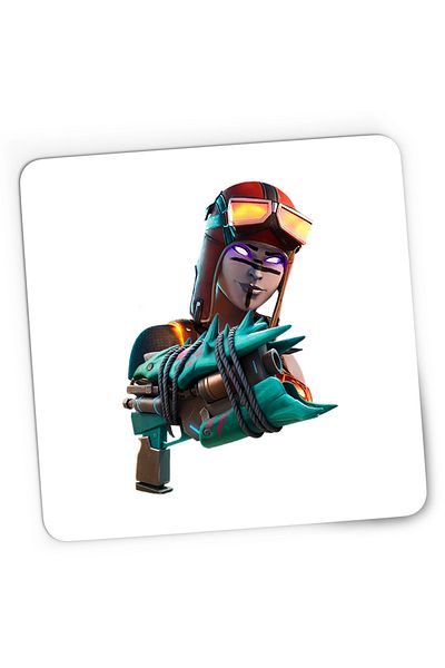 OEM Mousepad Gaming Blaze Skin Fortnite Epic Pistol, 21x19 cm