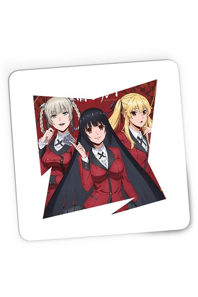OEM Mousepad Gaming Kakegurui Poker Girls Anime Manga, 21x19 cm