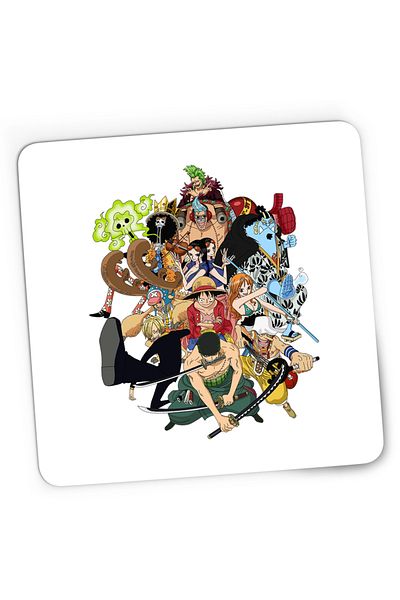 OEM Mousepad Gaming All Crew Gang One Piece Echipaj Pirati, 21x19 cm