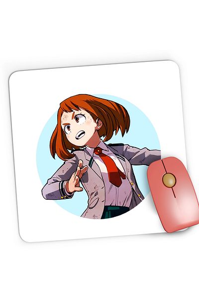 OEM Mousepad Gaming Uraraka My Hero Academia Anime Manga, 21x19 cm