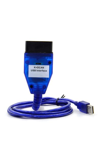 ProToolsGarage Interfata Diagnoza BMW K-DCAN INPA BLUE Cu Switch, Software Inclus ISTA+