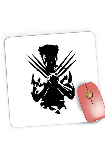 OEM Mousepad Gaming Wolverine Xmen Badass Fortnite Epic Skin, 21x19 cm