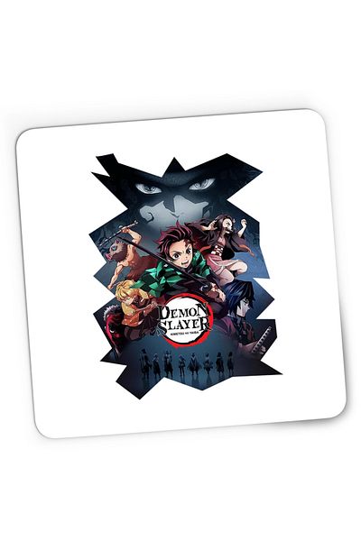 OEM Mousepad Gaming Demon Slayer All Team Poster, 21x19 cm