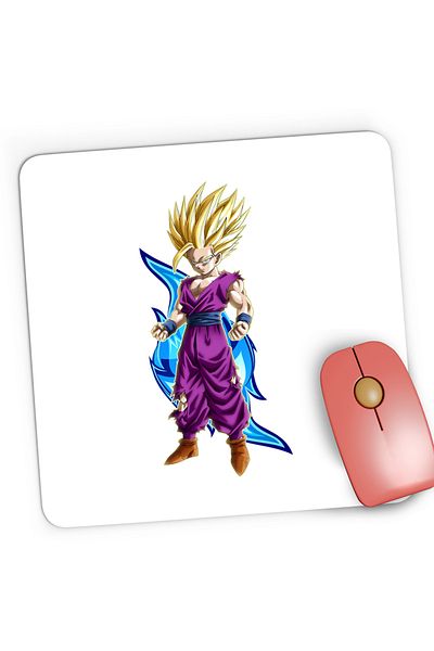 OEM Mousepad Gaming Dragon Ball Z Gohan Youtuber Gamer, 21x19 cm