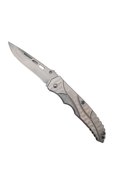 dalimag Cuțit pliabil metalic, Dalimag, 16 cm, gri, cutie