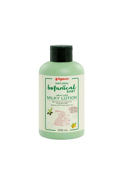 Pigeon Natural Botanical Baby Milky Lotion, 200ml