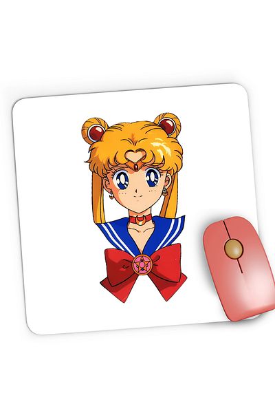 OEM Mousepad Gaming Sailor Moon Usagi Tsukino Marina Anime, 21x19 cm