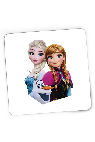 OEM Mousepad Gaming Disney Elsa Frozen Ana Surori Olaf, 21x19 cm