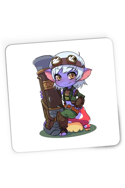 OEM Mousepad Gaming League of Legends Akali Random Game LoL, 21x19 cm