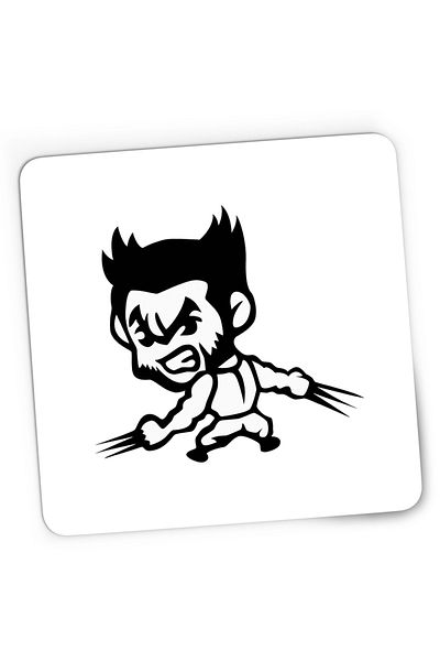 OEM Mousepad Gaming Wolverine Army Badass Dragobete, 21x19 cm