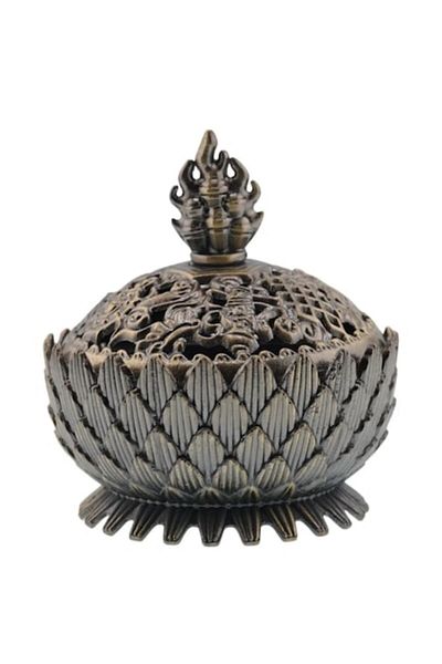 BLA BLA FOAM Burner, Aromatherapy Cone Holder in Lotus Shape