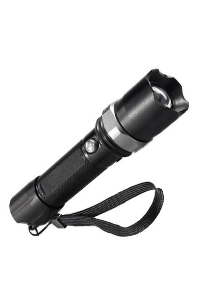 Graveaza iubirea SWAT LED flashlight, 4800 mAh battery, shock and water resistant